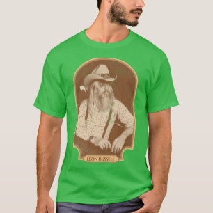 Leon Russell Sepia Tribute T-Shirt