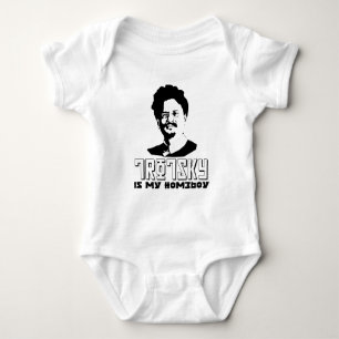 Leon Trotsky is my homeboy Baby Bodysuit