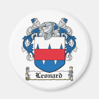 Leonard Family Crest Magnet