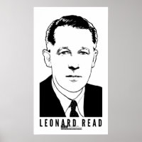 Leonard Read Poster