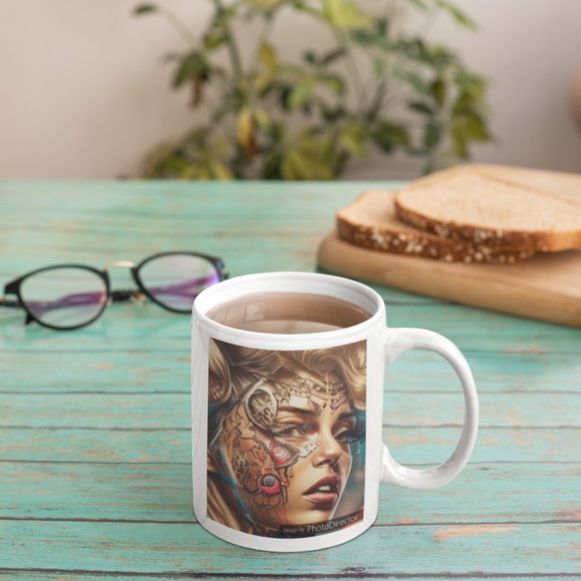 Leonardo 6 coffee mug (Leonardo Mural 6 Coffee Mug)
