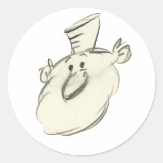 Leonardo Classic Round Sticker