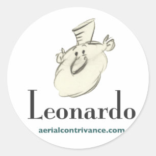 Leonardo Classic Round Sticker