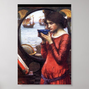 LEONARDO DA VINCI  'DESTINY' PRETTY WOMAN POSTER