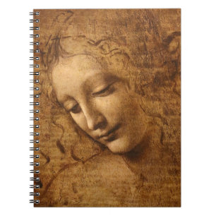 Leonardo Da Vinci Head Of A Woman Notebook