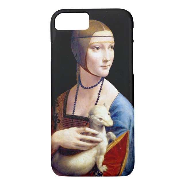 Leonardo da Vinci Lady with an Ermine Case-Mate iPhone Case (Back)