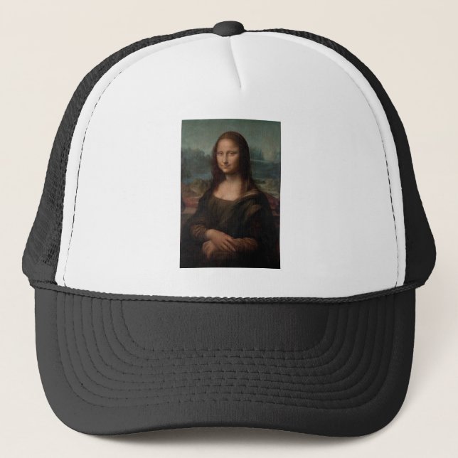 Leonardo da Vinci Mona Lisa Classic Trucker Hat (Front)