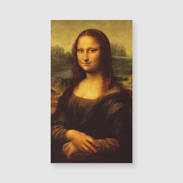 Leonardo Da Vinci Mona Lisa Fine Art Painting (Front)