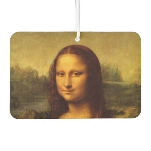 Leonardo Da Vinci Mona Lisa Fine Art Painting Car Air Freshener