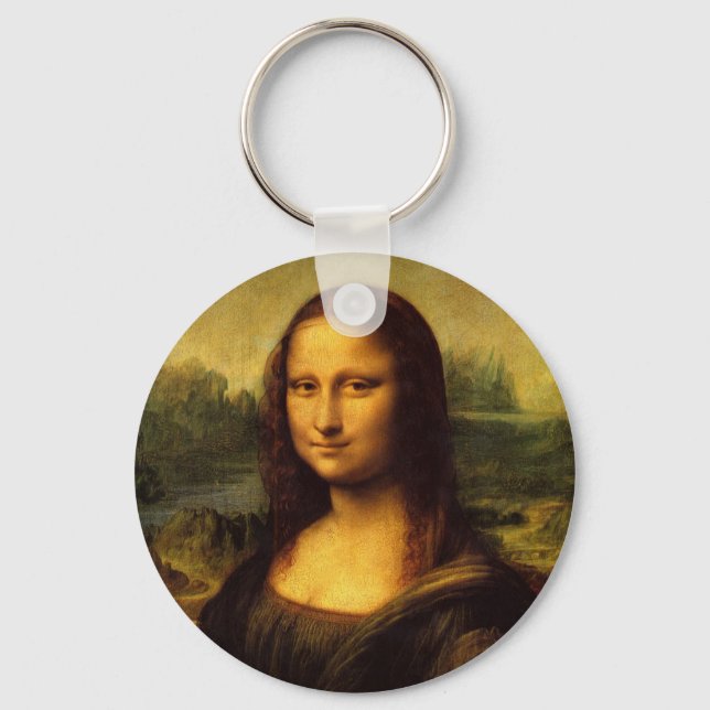 Leonardo da Vinci, Mona Lisa Key Ring (Front)