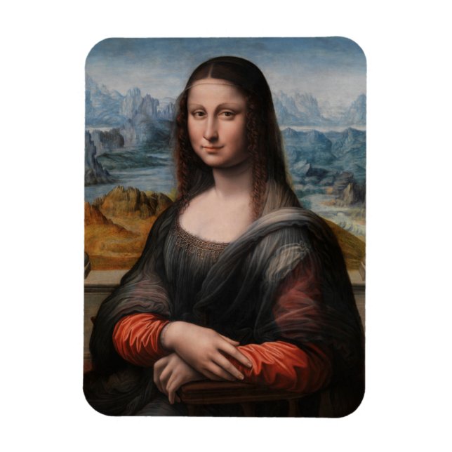 Leonardo da Vinci | Mona Lisa Magnet (Vertical)