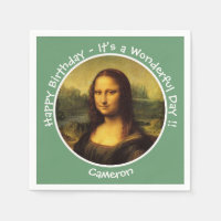Leonardo da Vinci Mona Lisa Party Collection