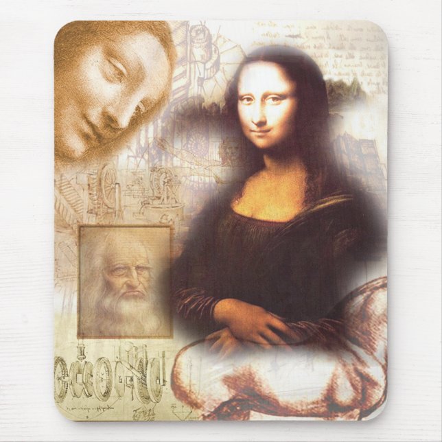 leonardo-da-vinci mousepad (Front)