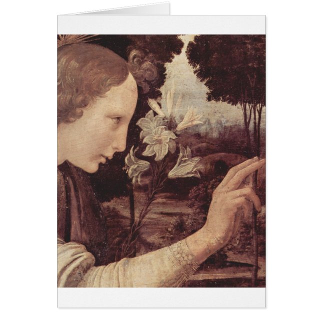 Leonardo Da Vinci Painting circa 1472-1475 (Front)