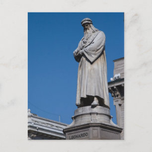 Leonardo da Vinci Postcard