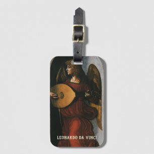Leonardo da Vinci"s An Angel in Red with a Lute Luggage Tag
