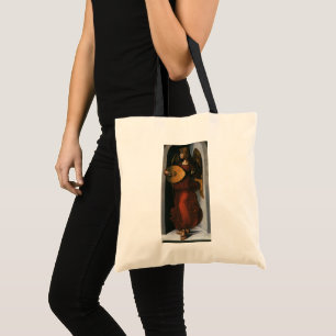 Leonardo da Vinci"s An Angel in Red with a Lute Tote Bag