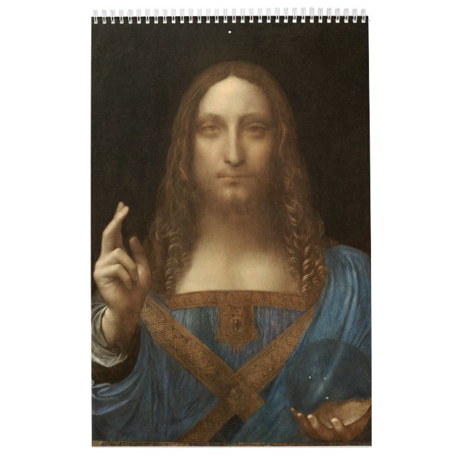 Leonardo da Vinci - Salvator Mundi Calendar (Cover)