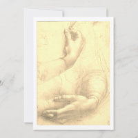 Leonardo da Vinci, Study of a Woman's Hands