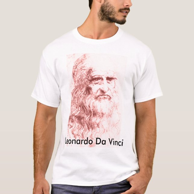 Leonardo Da Vinci T-Shirt (Front)