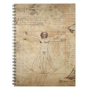 Leonardo Da Vinci The Vitruvian Man Notebook