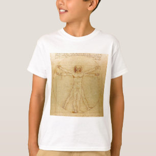 Leonardo da Vinci , Vitruvian Man T-Shirt