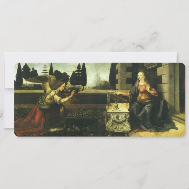 Leonardo da Vinci's Annunciation of the Lord (Front)