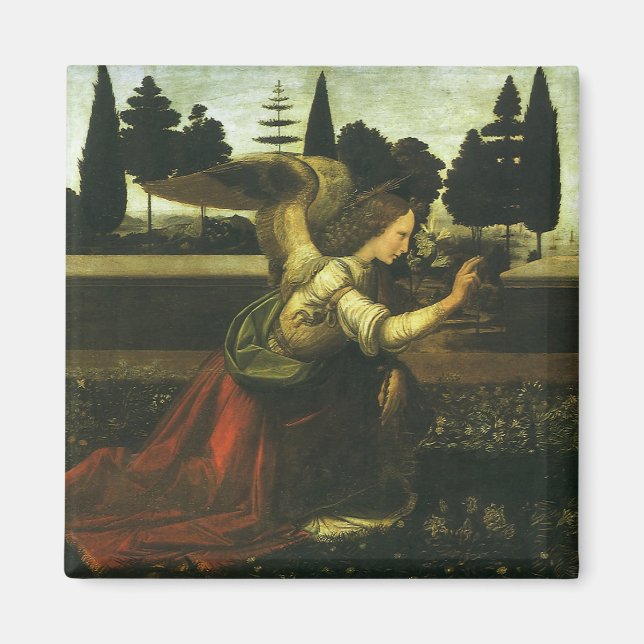 Leonardo da Vinci's Annunciation of the Lord Magnet (Front)