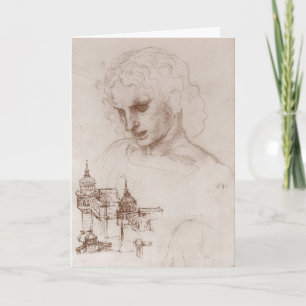 Leonardo da Vinci's Apostle Jacobus Sforza Castle Card