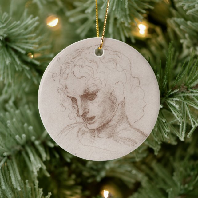 Leonardo da Vinci's Apostle Jacobus Sforza Castle Ceramic Tree Decoration (Tree)