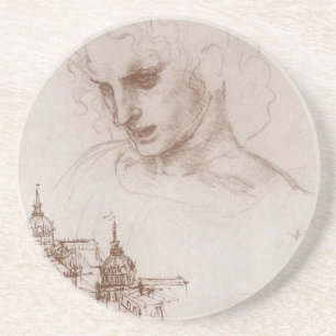 Leonardo da Vinci's Apostle Jacobus Sforza Castle Coaster