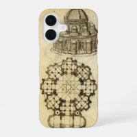 Leonardo da Vinci's Architectural Cathedral Study
