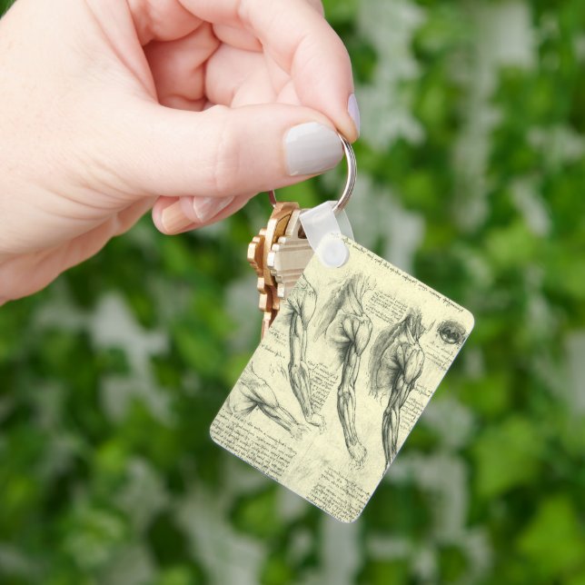 Leonardo da Vinci's Arm and Shoulder Anatomy Key Ring (Hand)