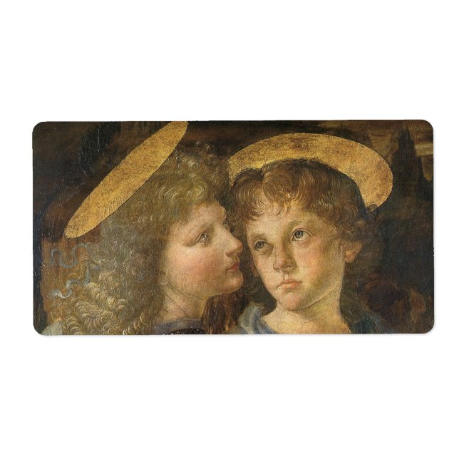 Leonardo da Vinci's Baptism of Christ Angels (Front)