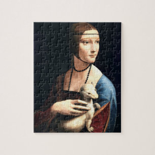 Leonardo da Vinci's Lady with an Ermine Jigsaw Puzzle