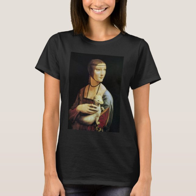 Leonardo da Vinci's Lady with an Ermine T-Shirt (Front)