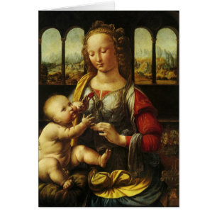 Leonardo da Vinci's Madonna of the Carnation