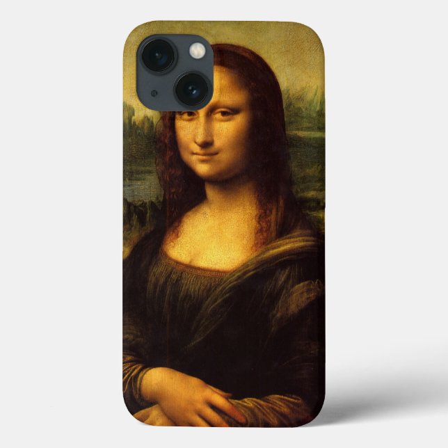 Leonardo Da Vinci's Mona Lisa Case-Mate iPhone Case (Back)