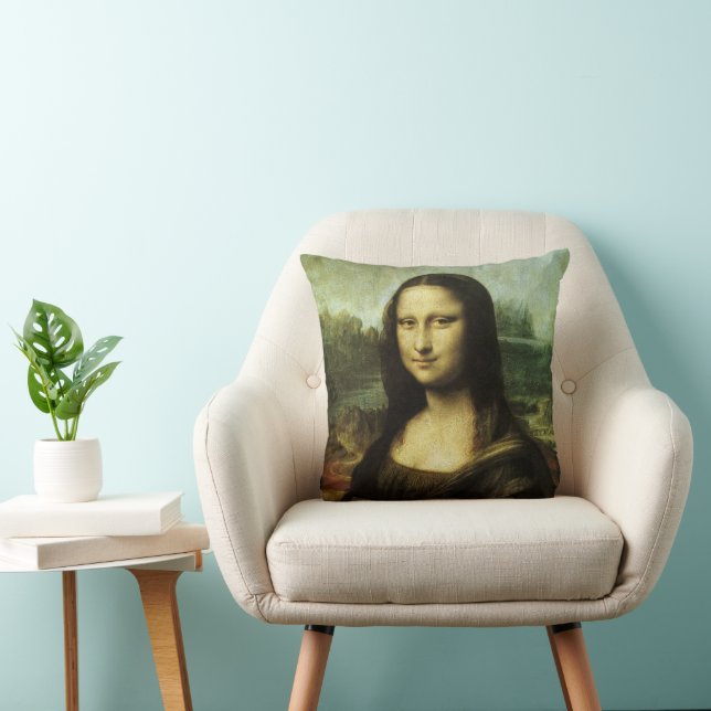 Leonardo da Vinci's Mona Lisa, Renaissance Art Cushion (Chair)