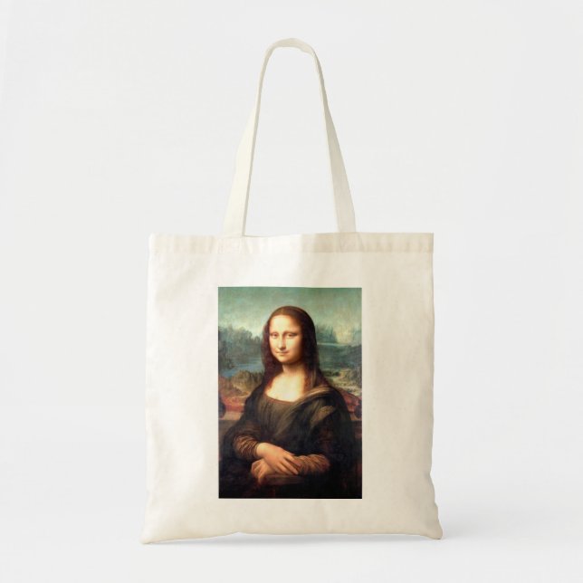 Leonardo da Vinci's Portrait of Mona Lisa Tote Bag (Front)