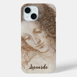 Leonardo da Vinci's Study of the Head of Leda iPhone 15 Case