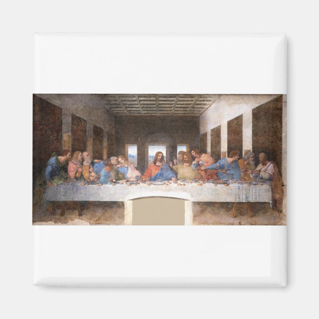 Leonardo da Vinci's The Last Supper (1495-1498) fa Magnet (Front)