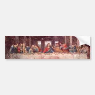 Leonardo da Vinci's The Last Supper Bumper Sticker
