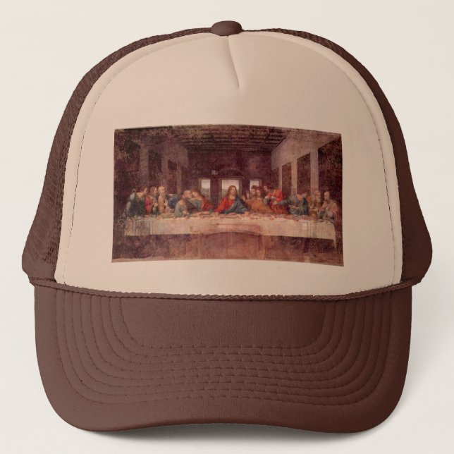Leonardo da Vinci's The Last Supper Trucker Hat (Front)