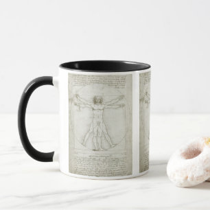 Leonardo da Vinci's Vitruvian Man Mug