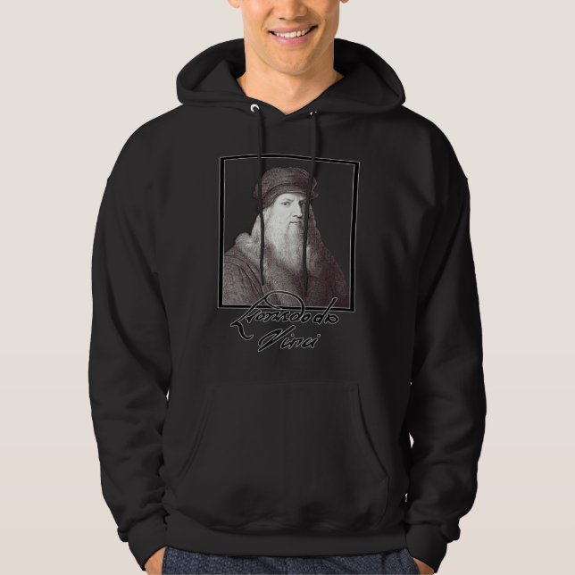 Leonardo daVinci Hoodie (Front)