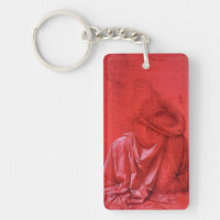 Leonardo DaVinci red drapery sketch