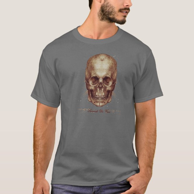 Leonardo Skull T-Shirt (Front)