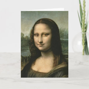 Leonardo Vinci   Mona Lisa, c.1503-6 Card