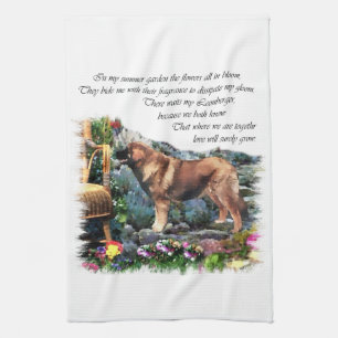 Leonberger Art Gifts Tea Towel